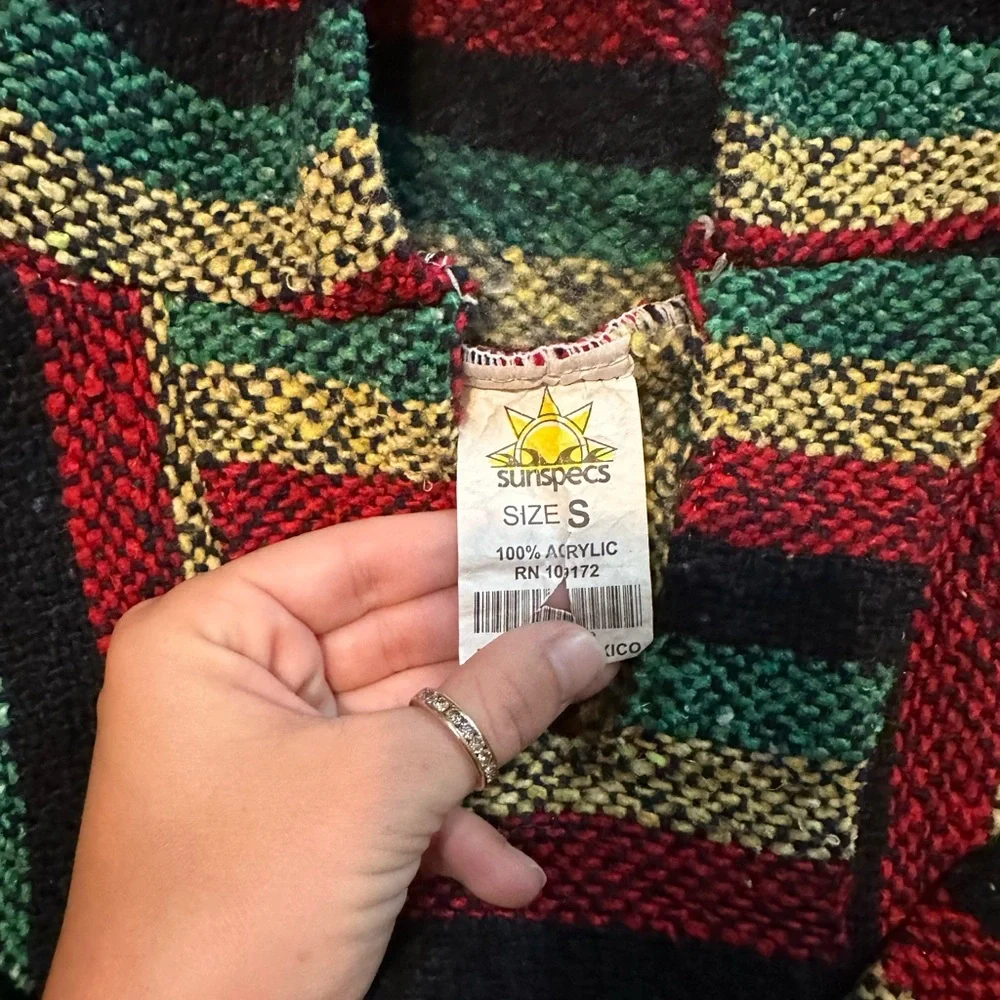 SIZE S RASTA DRUG RUG (BAJA JACKET) - Picture 4 of 4